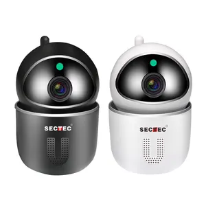 SECTEC yeni HD 4MP Mini ev güvenlik kamerası gece görüş Wifi uzaktan cep telefonu akıllı IP kamera