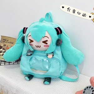 Tas Ransel Plush Itabag Anime ACGN Baru yang Lucu dari Karakter Kartun Animasi 2D, Tas Selempang Anak Berkapasitas Besar - Product Image 1