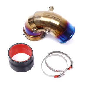 Tuyau de charge en titane OE 13717846270 13717846272 Kit de tuyau de charge turbo haute performance pour BMW S55 M2C M3 M4 48V - Product Image 3