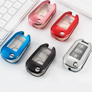 Accessoires automobiles, housse de clé de voiture en TPU, coque de clé sans clé pour <span class=keywords><strong>Peugeot</strong></span> <span class=keywords><strong>208</strong></span> 308 508 3008 5008 - Product Image 1