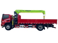 ZLT2000V4 Zoomlion 8 chargeable Cargo Ton Camion Grue Machine de construction 4 sections construction élévateurs pick-up voiture grue