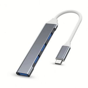 Most Cost-effective 4 in 1 Data <b>USB</b> <b>C</b> Docking Station <b>USB</b> Hub for Laptop Aluminium Docking Station - Product Image 2
