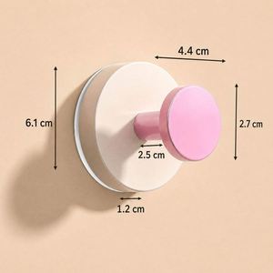 Crochet à ventouse sans perçage pour charges lourdes, crochet mural étanche pour la cuisine, la salle de bain, les toilettes, le rangement des serviettes - Product Image 3