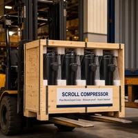 Compresseur Scroll Sanyo Haute Qualité R407C 5HP 40kg Garantie 1 An COP 2.93 W/W Prix Usine C-SBN373H8A C-SBN373H8G Air