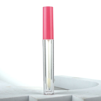 Botol Lip Oil Kosong 1.5ml dengan Kuas Presisi, Logo Custom, untuk Vendor Makeup Boutique, Tube Lip Gloss