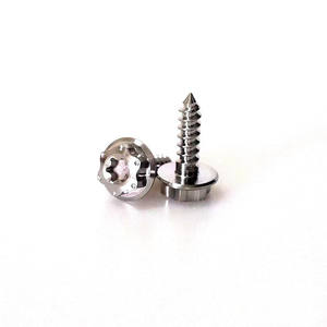 Oem tête de bride hexagonale arc-en-ciel <span class=keywords><strong>m4</strong></span> m5 * 15/18/20 m6 GR5 ti6al4v moto titane auto-<span class=keywords><strong>taraudage</strong></span> auto-perçage vis boulon - Product Image 3