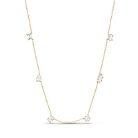 CHICNNA Collier en Vermeil Or 14 carats Nouvelle Collection Étanche avec Breloque Bijoux Tendance 2026 Accessoires Femme