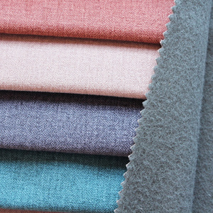Redsun Textile 2025 Home Deco Muebles Tela Hogar Textil Impresión Mosha Velvet Bonded Fleece Tela para Sofá Tapicería - Product Image 2