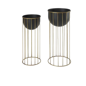 Macetas de suelo hechas a mano con acabado esmaltado de calidad de exportación con mini soporte para decoración de hogar y jardín - Product Image 4