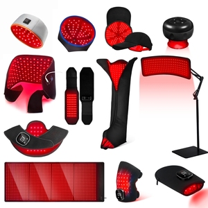ODM OEM Full Body Red Light Therapy Hat, Neck Wrap, Belt, Gloves, Knee Pads, Foot Pads, Mat, Sleeping Bag Red Light Therapy Set