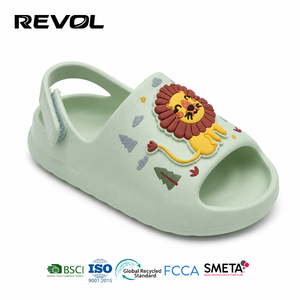 Sandalias EVA Antideslizantes Ecológicas para Niños, Diseño de Dibujos Animados <span class=keywords><strong>en</strong></span> 3D, Correa Ajustable, Producción al por Mayor, Zapatos <span class=keywords><strong>Infantiles</strong></span> - Product Image 2