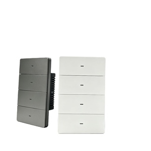 Interrupteur intelligent Zigbee WiFi compatible avec les panneaux 118 et 120, normes US et AU, compatible avec Matter et Alexa (commande vocale) - Product Image 1