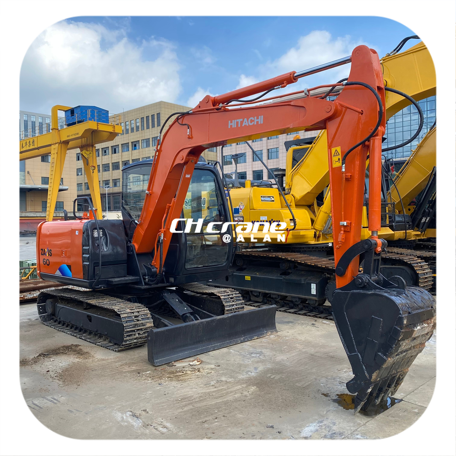 Reliable Performance and Cost-Effective hitachi excavator zx80 for