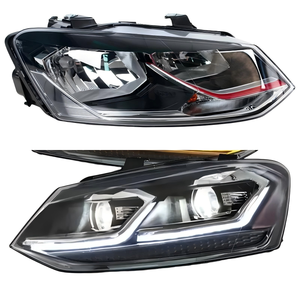 Pour <span class=keywords><strong>Polo</strong></span> 11-18 Version Modifiée : Ensemble <span class=keywords><strong>de</strong></span> Phares LED, <span class=keywords><strong>Feux</strong></span> <span class=keywords><strong>de</strong></span> <span class=keywords><strong>Jour</strong></span>, <span class=keywords><strong>Feux</strong></span> <span class=keywords><strong>de</strong></span> Conduite, Clignotants - Product Image 1