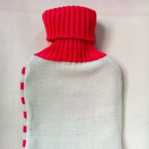 Cubierta de punto con botella de agua caliente, bolsa de mano de goma médica de 2000ml - Product Image 2