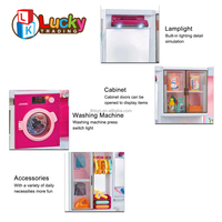 Jouets de maison de poupée Lucky Toys, collection de poupées, accessoires, salle de bain, jouet de toilette, mini maison, baignoire, micro paysage, mini maison de poupée