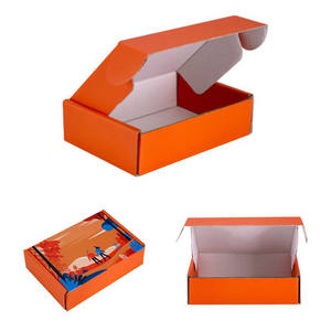 Boîtes d'emballage en carton ondulé écologiques pour appareils de beauté personnalisés, boîtes d'expédition pour cosmétiques, boîte d'expédition 20x15x4 - Product Image 6