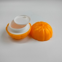 Pot en plastique vide OEM de 30 ml, adorable et mignon, en forme de citrouille, pour crème pour bébé, fabricant/grossiste