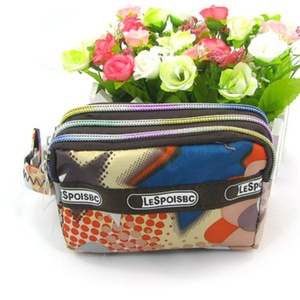 Low Price Water Proof Cloth for Colorful Girl's PU Travel Wallet Women <b>Purses</b> - Product Image 4