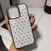 Coque de téléphone portable en TPU souple électroplaqué du fournisseur d'origine pour iPhone 13 14 15 16 17 18 Pro Max avec protection d'appareil photo