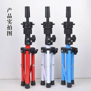 ขาตั้งกล้องแบบพกพาปรับได้หลายสี สำหรับหัวหุ่นฝึกทำผม ใช้ในบ้านขนาดเล็ก - Product Image 2