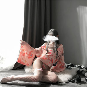 <span class=keywords><strong>Disfraz</strong></span> <span class=keywords><strong>de</strong></span> cosplay sexy <span class=keywords><strong>de</strong></span> chica japonesa con lencería erótica estampada para <span class=keywords><strong>mujer</strong></span> - Product Image 1