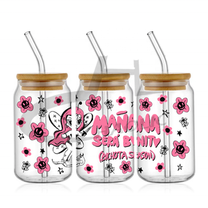 Venta de Fábrica de Hojas de Película de Transferencia de Etiquetas Adhesivas UV DTF para Tazas, Transferencias de Vaso UV-DTF para Envolturas de Vaso Libbey Mañana Será Bonito - Product Image 4