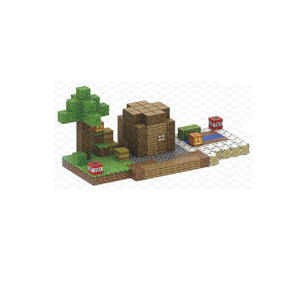 192pcs 1075g Square Cube Village Toy Building Block <strong>Sets</strong> - Product Image 1