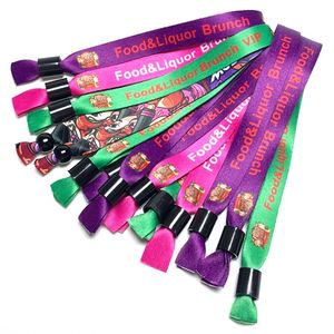 Pulsera de Tela para Entradas a Festivales, Brazalete de Tela Personalizado para Eventos y Fiestas - Product Image 4