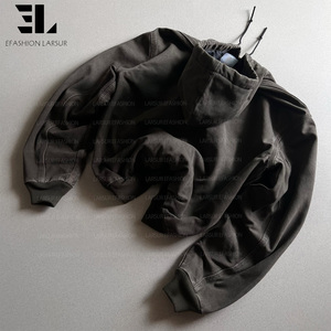 Veste <span class=keywords><strong>de</strong></span> travail LARSUR en toile <span class=keywords><strong>de</strong></span> <span class=keywords><strong>canard</strong></span> épaisse délavée et vieillie, doublée en sherpa, style Detroit, pour charpentier et ouvrier - Product Image 5