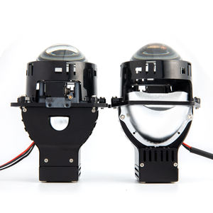 Noir/argent caché mise à niveau 4300K 5800K 3 pouces phares led lentille de projecteur biled pour la rénovation de voiture - Product Image 2