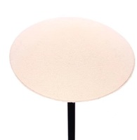 Toptan renkli Retro Hepburn yün yuvarlak silindir şapka British İngiliz Lolita şapka DIY Fascinator taban 13cm