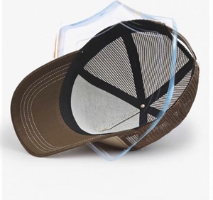 Casquette de baseball vintage personnalisée avec logo, broderie 3D, en coton et maille, fermeture snapback, haute qualité, unisexe, pour les sports de plein air - Product Image 4