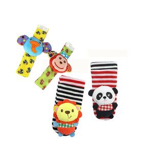 Jouets pour bébés à contraste élevé pour nouveau-né, jouets pour bébés pour le développement du cerveau, hochets pour bébés <span class=keywords><strong>de</strong></span> 6 à 12 mois, chaussettes et jouets pour poignets pour bébés, cadeaux - Product Image 3