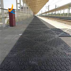 Сверхпрочные пластиковые коврики для защиты грунта, временные дорожные жесткие дорожки, литая панель с ЧПУ, различные (10 мм 15 мм 20 мм 50 мм) Светильники - Product Image 6