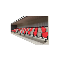 Gradins modulaires portables pour événements sportifs en plein air