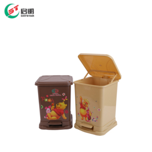 Contenedor de Basura de Plástico, Material PP Moldeado por Inyección, Contenedor de Residuos Doméstico Duradero, Cubo de Basura para Interiores y Exteriores, Suministro de Fábrica OEM - Product Image 1