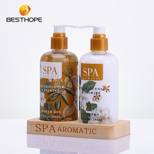 Coffret Cadeau de <span class=keywords><strong>Bain</strong></span> Personnalisé Parfum Huile Aromatique pour Spa avec Sac à Main Tissé Shampoing Gel Douche Nettoyant Corps <span class=keywords><strong>Bain</strong></span> Moussant - Product Image 6