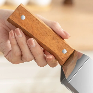 Fácil de Limpar Aço Inoxidável Melancia Slicer Handheld Engrossar Melão Ferramenta De Corte Triângulo Corte Rápido Cortador De Frutas Casa - Product Image 5