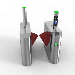 Açık turnike yaya kapısı Flap turnike kapısı fiyat RFID yüz tanıma giriş turnikeler kanatlı geçiş kapısı - Product Image 5