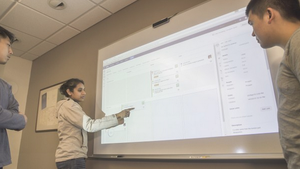 2025 equipo de Educación Científica enseñanza <span class=keywords><strong>pizarra</strong></span> inteligente portátil dedo táctil <span class=keywords><strong>Pizarra</strong></span> <span class=keywords><strong>Interactiva</strong></span> enseñanza de los niños - Product Image 2