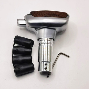 Chen Can Car Gear <b>Knob</b> Wood Grain Carbon Fibre Ergonomic <b>Shift</b> Lever For General Models - Product Image 2