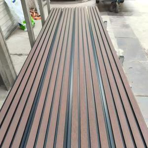 Hot Bán Không Thấm Nước WPC Tường Bảng Điều Chỉnh Bên Ngoài Ốp Siding Container Vận Chuyển Gỗ Nhà Ngoài Trời WPC Tường Nội Thất Bảng Điều Chỉnh - Product Image 1