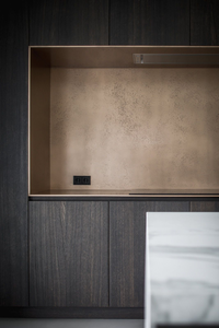 Mueble de Cocina Moderno con Puerta de Vidrio y Panel de MDF, Diseño para una Fácil Limpieza y un Aspecto Contemporáneo - Product Image 6