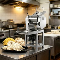 Machine à pâtes électrique automatique, machine à nouilles fraîches en acier inoxydable pour usage domestique, service sans souci