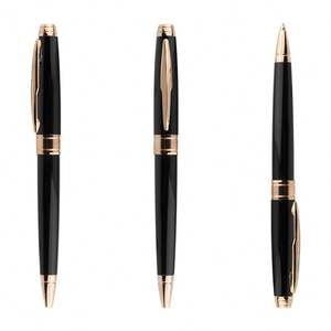 Bolígrafos de Metal de Alta Gama en Azul Marino, Bolígrafo de Tinta Azul de Buena Calidad, Grabado con Logotipo Personalizado para Regalo - Product Image 3