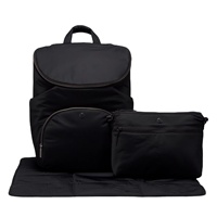 Meilleurs ensembles de sacs à langer de voyage portables Nouveau sac à dos pour parents Essentiels pour bébé Sac à langer pour maman Sac à dos à langer de voyage avec sangles pour poussette