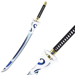 ดาบจำลองอาวุธเกม Genshin Impact รุ่นอากุโอมารุ ดาบคาตานะของแท้ ดาบซามูไรญี่ปุ่น - Product Image 1