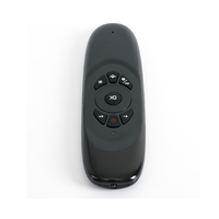Clavier sans fil Shenzhen Daqu 2.4G Mini Air Fly Mouse C120 avec batterie intégrée pour Android TV Box utilisant la télécommande