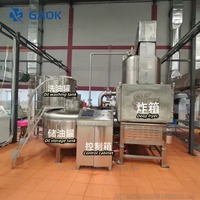 Industriële vacuümfriteuse voor fruit, groenten, champignons, zeevruchten en knapperige snacks